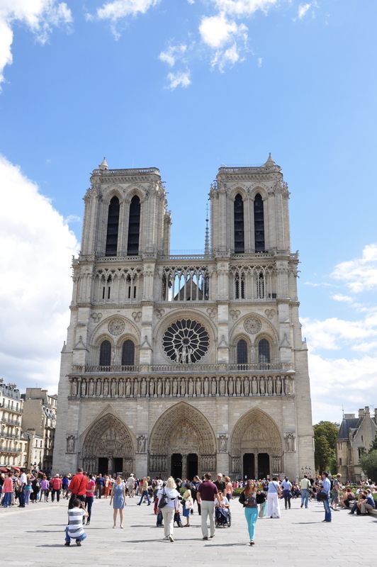 フランス・パリのノートルダム大聖堂